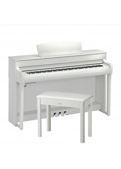Цифровое пианино Yamaha CLP-745WA - клавинова в комплекте с банкеткой и блоком питания Цифровое пианино Yamaha CLP-745WA - клавинова в комплекте с банкеткой и блоком питания