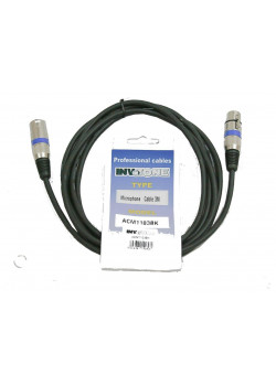 Кабель микрофонный  XLR-XLR INVOTONE ACM1120 BK