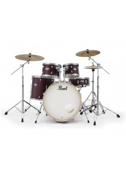 Ударная барабанная установка акустическая Pearl Export EXX725 SNBR/C864 Satin Scarlet
