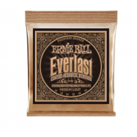 Струны для акустической гитары ERNIE BALL 2546 EVERLAST COATED PHOSPHOR BRONZE MEDIUM LIGHT 12-54