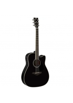 Электроакустическая гитара Yamaha FGX830C Black