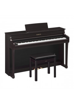 Цифровое пианино Yamaha CLP-835R с банкеткой и блоком питания
