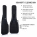 BM1176 Classic Casual Plus Чехол для классической гитары, черный, BAG&music