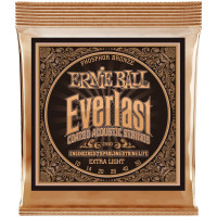 Струны для акустической гитары ERNIE BALL 2550 Everlast Coated Phosphor Bronze Extra Light 10-50