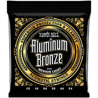 Струны для акустической гитары ERNIE BALL 2566 Aluminum Bronze Medium Light 12-54