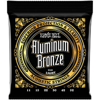 Струны для акустической гитары ERNIE BALL 2568 Aluminum Bronze Light 11-52 Струны для акустической гитары ERNIE BALL 2568 Aluminum Bronze Light 11-52