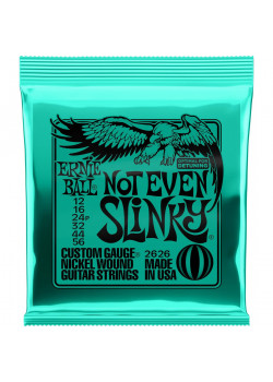 Струны для электрогитары 2626 Not Even Slinky Nickel Wound 12-56 Ernie Ball