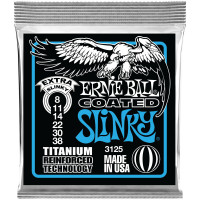 Струны для электрогитары Ernie Ball 3125 Slinky RPS Coated Titanium 8-38
