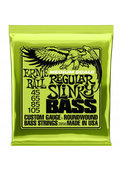 Струны для бас-гитары  Ernie Ball 2856