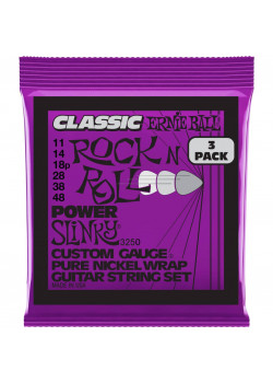 Струны для электрогитары Ernie Ball 3250 набор из 3-х комплектов струн