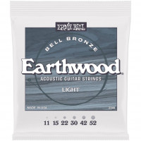 Струны для акустической гитары ERNIE BALL 2348 Light Earthwood Bell Bronze 11-52