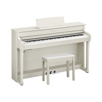 Цифровое пианино Yamaha CLP-835WB с банкеткой и блоком питания Цифровое пианино Yamaha CLP-835WB с банкеткой и блоком питания