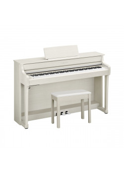 Цифровое пианино Yamaha CLP-835WB с банкеткой и блоком питания Цифровое пианино Yamaha CLP-835WB с банкеткой и блоком питания