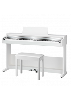 Цифровое пианино Kawai KDP75 Embossed White банкетка в комплекте