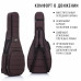 Чехол для акустической гитары лёгкий Acoustic CASUAL Plus (коричневый) Bagandmusic