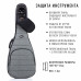 Чехол для акустической гитары лёгкий Acoustic CASUAL Plus (платиновый) Bagandmusic