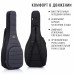 BM1177 Classic Casual Plus Чехол для классической гитары, серый, BAG&music