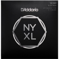 NYXL1260 NYXL Комплект струн для электрогитары, Extra Heavy, 12-60, D'Addario