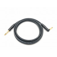 G18-JR-J-0300-0 Кабель гитарный (инструментальный) Jack-Jack угловой, 3м, ZZcable