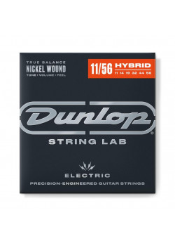 DEN1156 Performance+ Комплект струн для электрогитары, никелированные, Med/Ex Heavy, 11-56, Dunlop