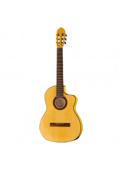 N1105CTW Flamenco CTW Классическая гитара 4/4, с вырезом и звукоснимателем, Hora