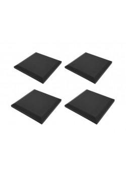 АП12-ЧЁРНЫЙ Поролон акустический Blind 300х300х50 (4шт в упаковке), черный, АТЕХ