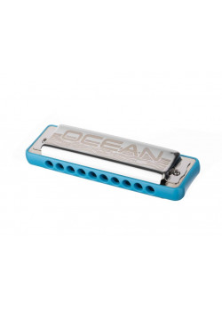 HH-2323 Ocean Rock Blues F Губная гармошка, синяя, Cascha