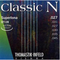 CF128 Classic N Комплект струн для классической гитары, нейлон/хромированная сталь 027-045 Thomastik