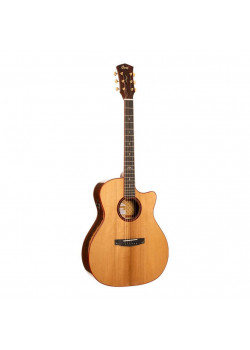 Gold-A10-Cocobolo-WCASE-NAT Gold Series Электро-акустическая гитара, с чехлом, Cort