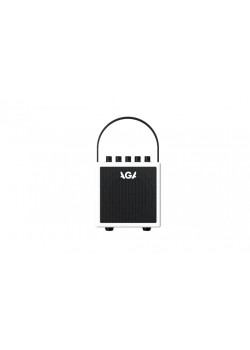 Bass-Mini-WH Комбоусилитель для бас-гитары, 30Вт, белый, AGA