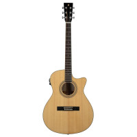JMFSA150CEQ Электро-акустическая гитара, с вырезом, цвет натуральный, Prodipe
