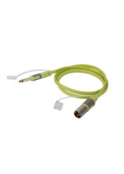BXJ044-5M Кабель микрофонный TS 6.35мм-XLR3pm, плоский, 5м, Soundking