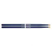 RBH595AW-BLUE 5B Rebound Барабанные палочки, синие, смещенный баланс, орех гикори, ProMark