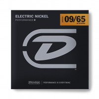 DEN0965 Комплект струн для 8-струнной электрогитары, никелированные, Light, 9-65, Dunlop