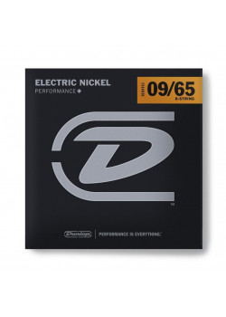 DEN0965 Комплект струн для 8-струнной электрогитары, никелированные, Light, 9-65, Dunlop