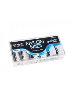 4432 Nylon Midi Standard Коробка медиаторов, 216шт, 6 толщин, Dunlop