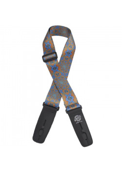 LIS-109-S68 Poly Plush Series Ремень для гитары с блокировкой, Lock-It Straps, D'Andrea