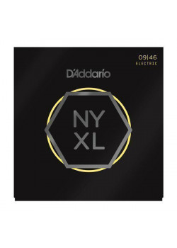 NYXL0946 NYXL Комплект струн для электрогитары, никелированные, Regular Light, 09-46, D'Addario