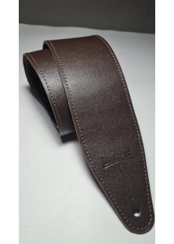 LS.C.003 Ремень для гитары, кожаный, коричневый, LionStraps