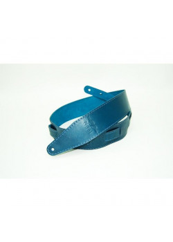 FL66001L11 Leather 11 Ремень для гитары, кожаный, синий, Fidel