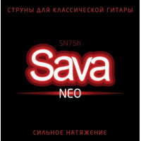 SN75h Sava Neo Hard Комплект струн для классической гитары, сильное натяжение, Господин Музыкант