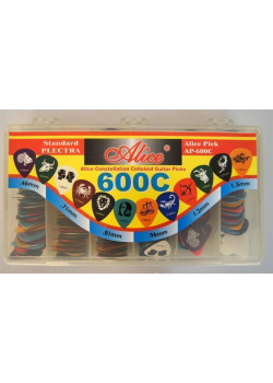 AP-600C Коробка медиаторов, 600шт, Alice