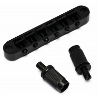 BM-01-BK Бридж Tune-O-Matic, черный, Metallor