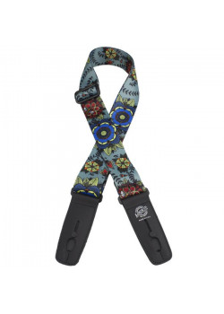 LIS-111-S25 Poly Plush Series Ремень для гитары с блокировкой, Lock-It Straps, D'Andrea