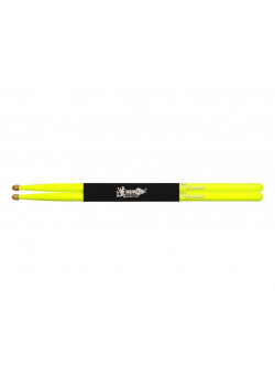 10101003001 (10101003031) Fluorescent Series 5A Барабанные палочки, желтые, орех гикори, HUN