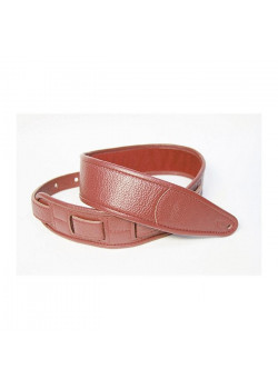 FL700001CU Leather Custom Ремень для гитары, кожаный, красный, Fidel