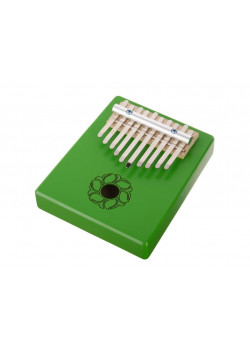 KMKr-2-GR Escudo Калимба, резонаторная, 10 язычков, трапеция, зеленая, Мозеръ