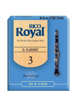 RBB1030 Royal Трости для кларнета Eb, размер 3.0, 10шт, Rico