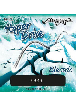 BH-CL Hyper Drive Комплект струн для электрогитары, никель/железо, 9-46, Мозеръ