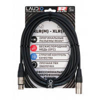 LA-R-MC/5 - STAGE SERIES (REAN), Микрофонный кабель, XLR, 5 метров, LAudio